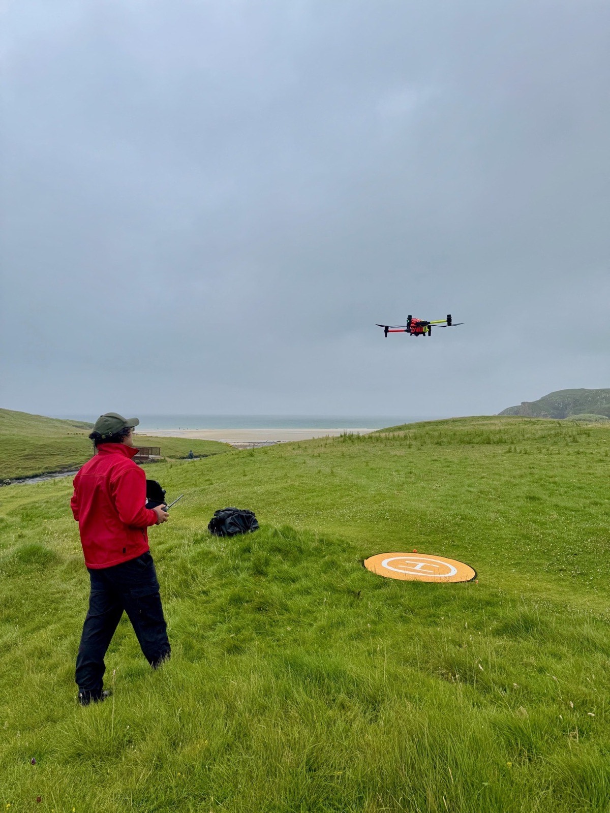 Drone thermal imaging operations in the field