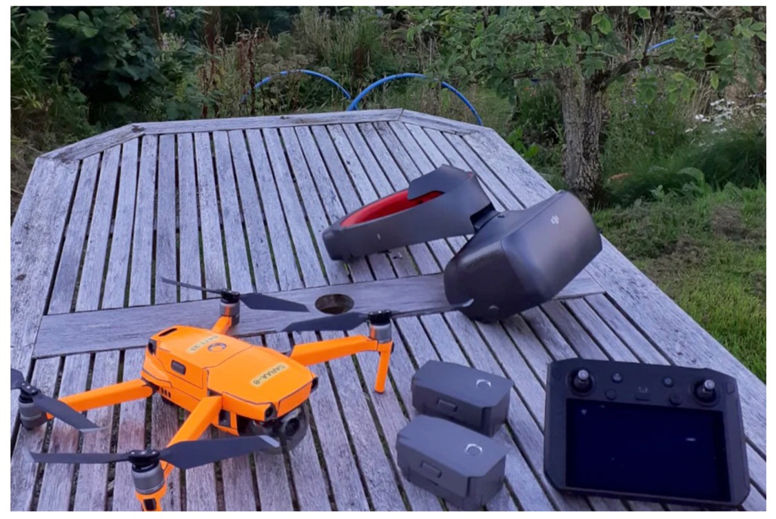A typical early-generation equipment set used by SARAA-Scotland